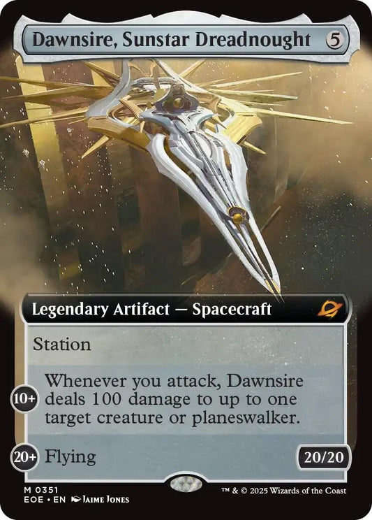 Dawnsire, Sunstar Dreadnought (Extended Art) (351) (Edge of Eternities)