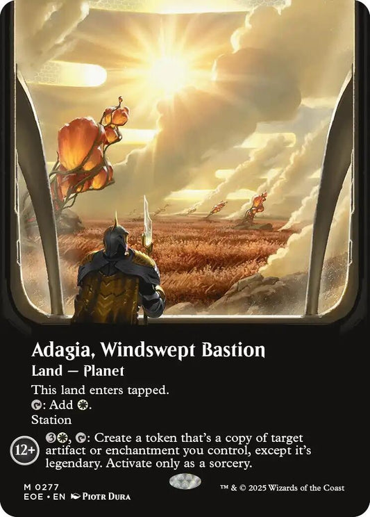 Adagia, Windswept Bastion (Borderless) (277) (Edge of Eternities)