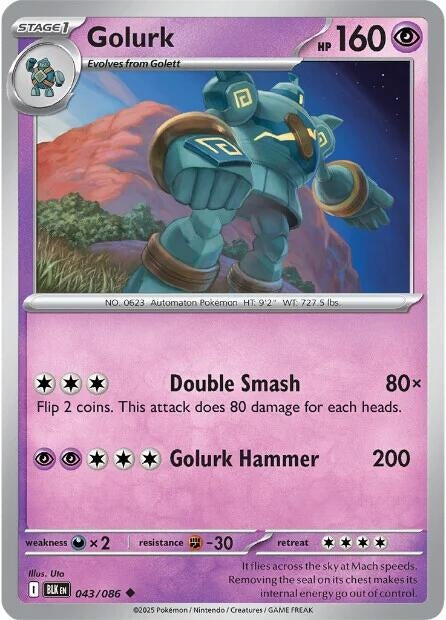 Image for Golurk (043/086) - Pokemon
