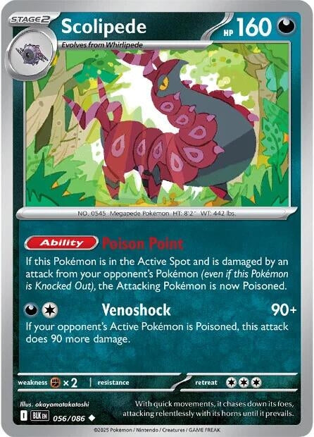 Image for Scolipede (056/086) - Pokemon