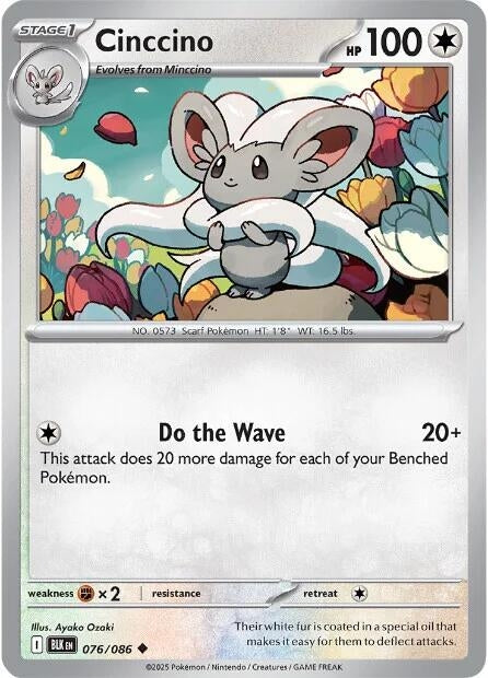 Image for Cinccino (076/086) - Pokemon