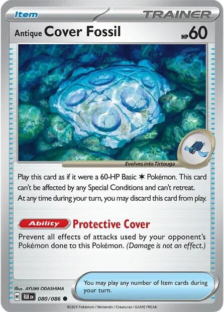 Image for Antique Cover Fossil (080/086) - Pokemon