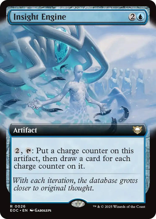 Insight Engine (Extended Art) (26) (Commander: Edge of Eternities)
