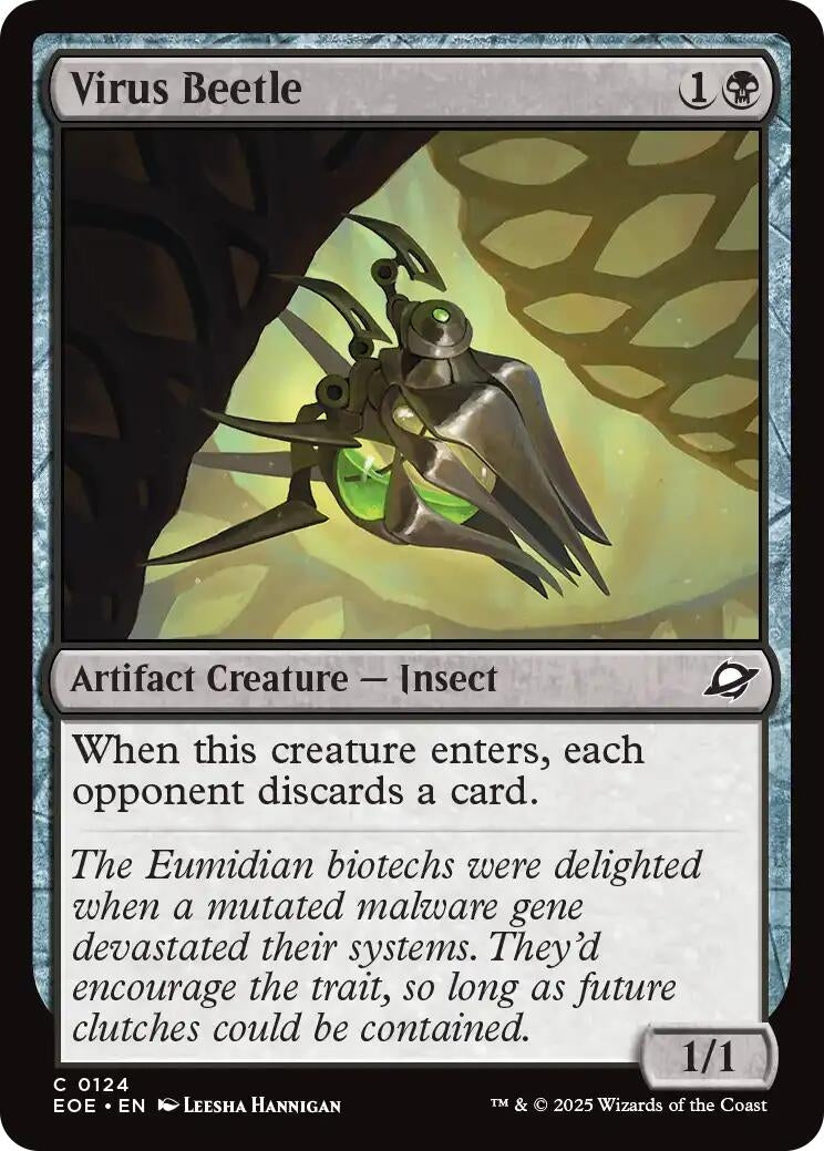 Virus Beetle (124) (Edge of Eternities)