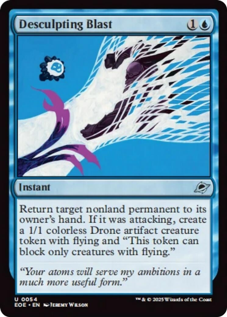 Desculpting Blast (54) (Edge of Eternities)