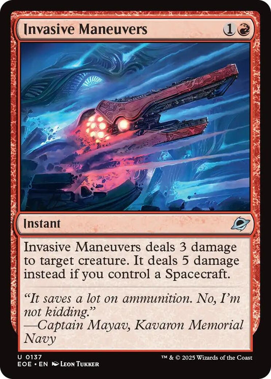 Invasive Maneuvers (137) (Edge of Eternities)