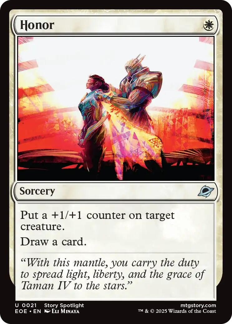 Honor (21) (Edge of Eternities)