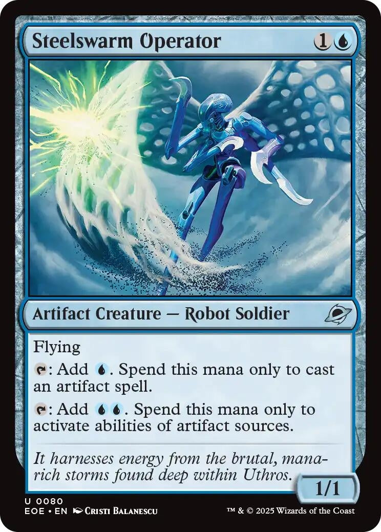 Steelswarm Operator (80) (Edge of Eternities)