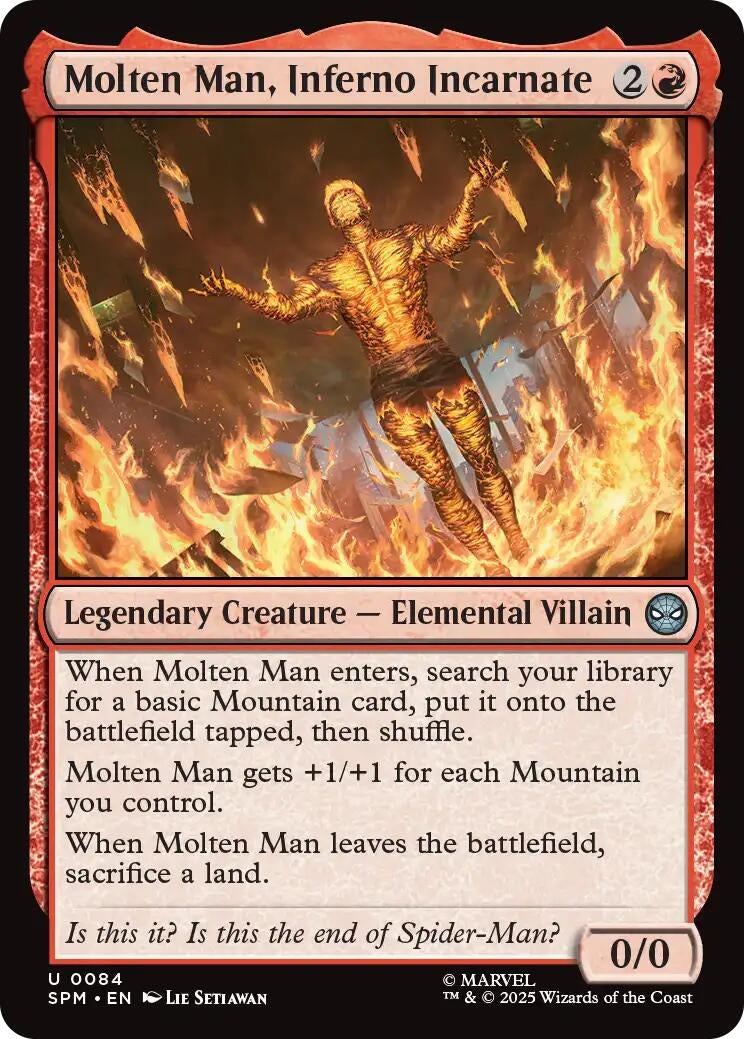 Molten Man, Inferno Incarnate (84)