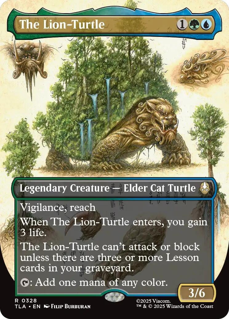 The Lion-Turtle (Borderless) (328)