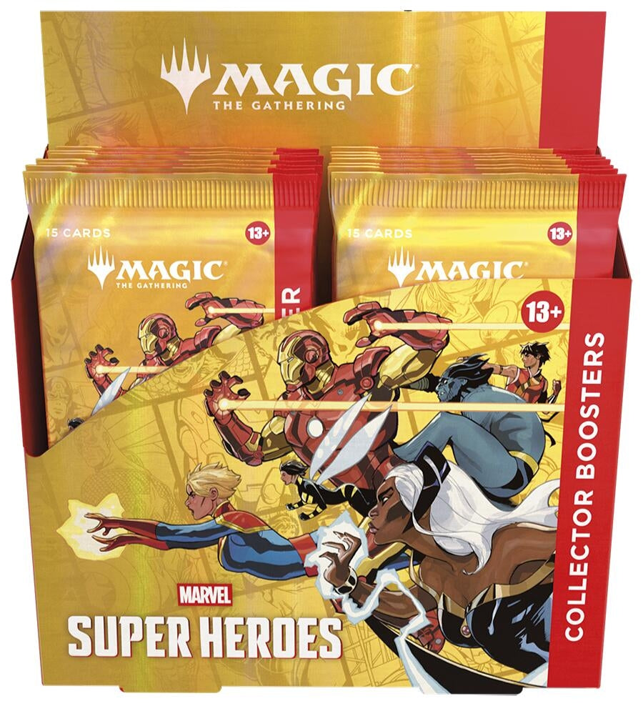 Pre-Order Marvel Super Heroes - Collector Booster Display