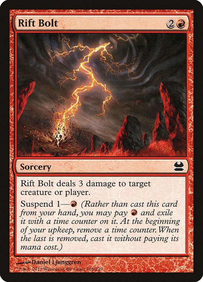 Rift Bolt (126) (Modern Masters)