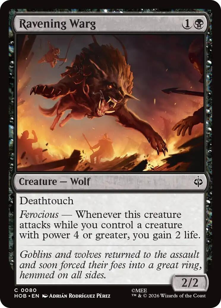 Ravening Warg (80)