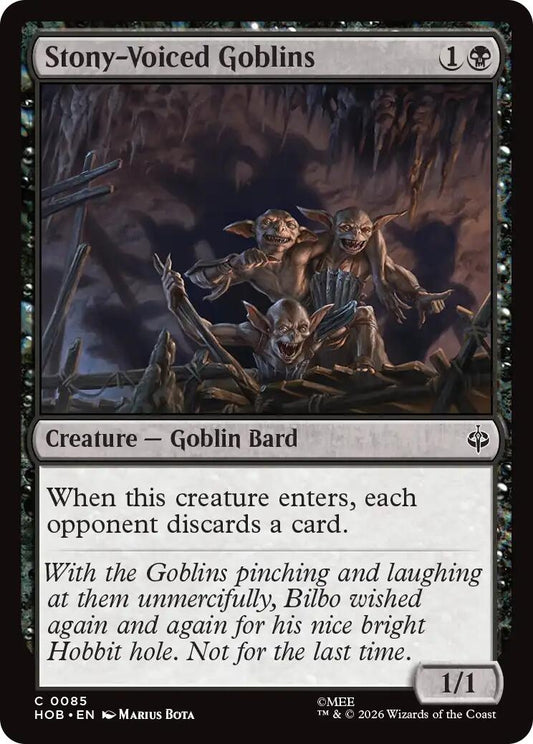 Stony-Voiced Goblins (85)