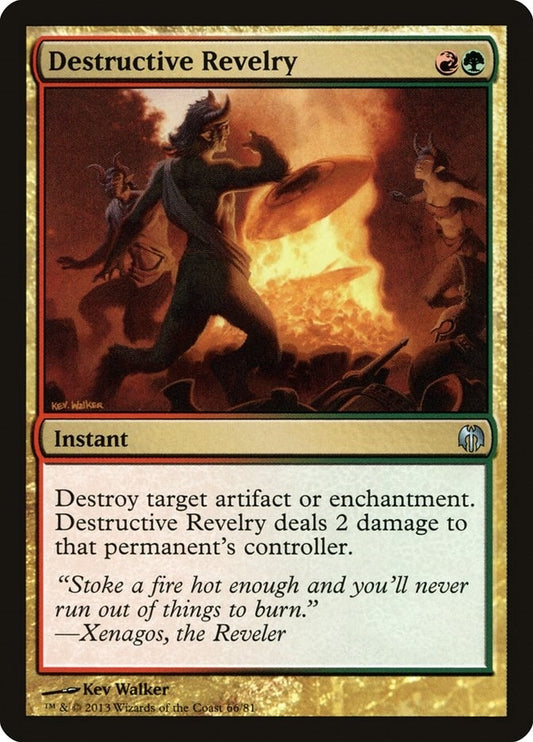 Destructive Revelry (66) (Duel Decks: Heroes vs. Monsters)