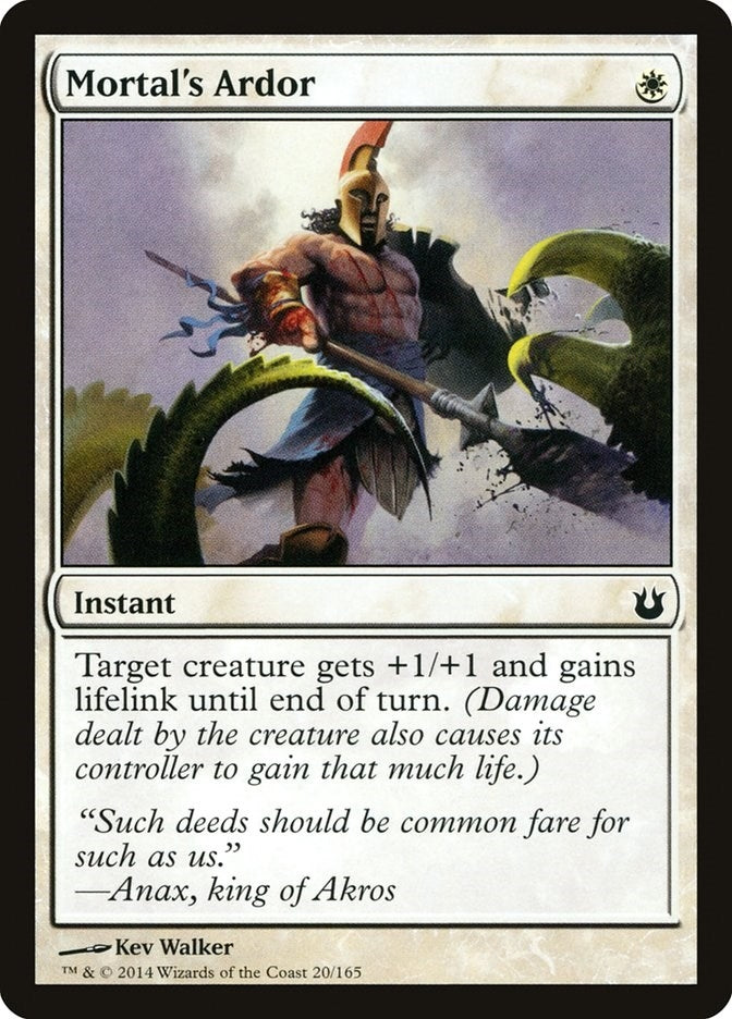 Mortal's Ardor (20) (Born of the Gods)
