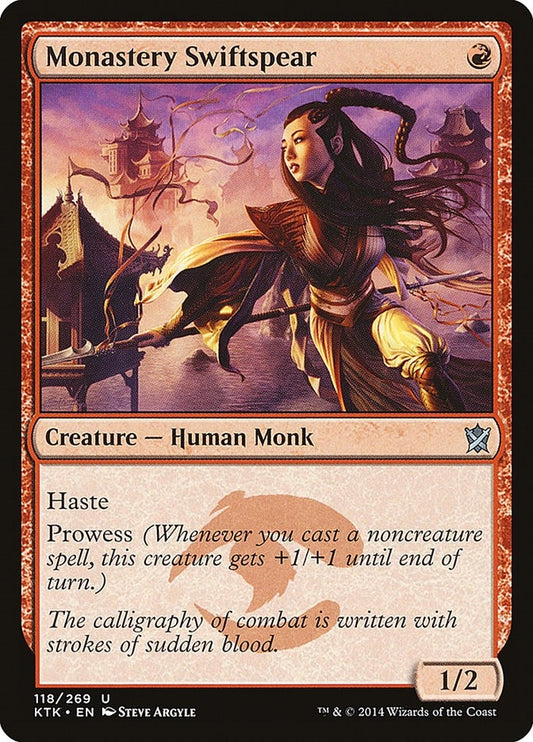 Monastery Swiftspear (118) (Khans of Tarkir)