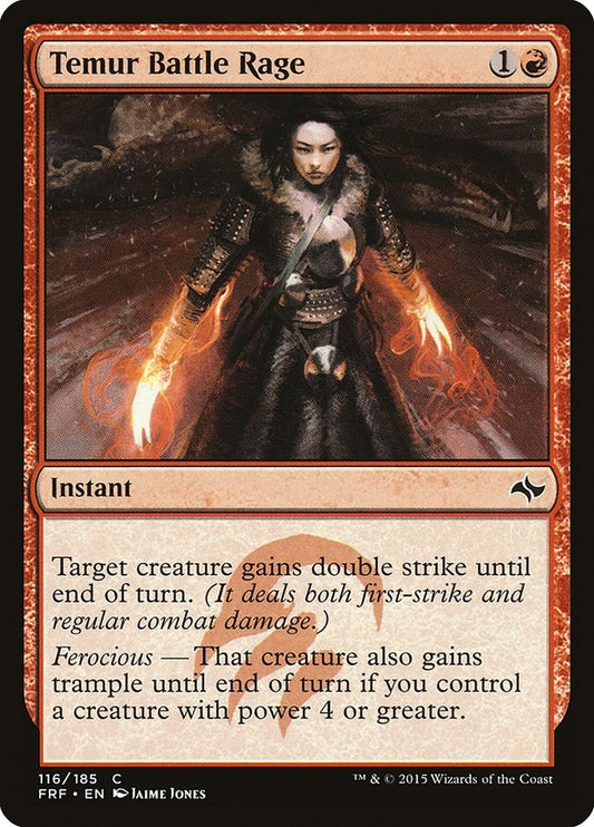 Temur Battle Rage (116) (Fate Reforged)