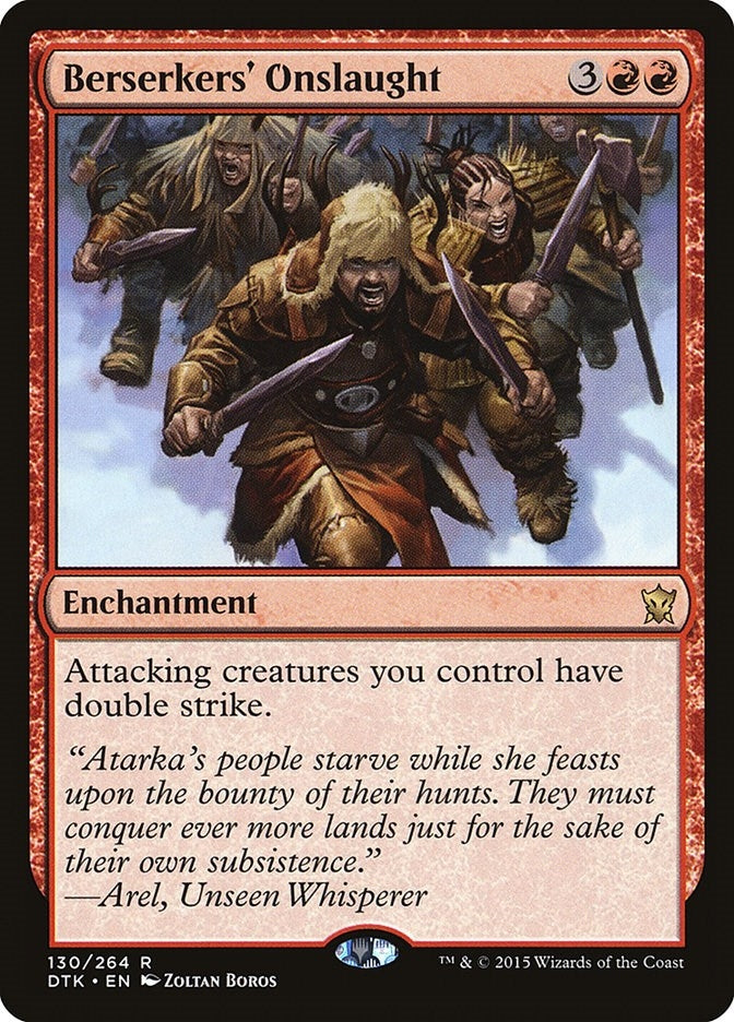 Berserkers' Onslaught (130) (Dragons of Tarkir)
