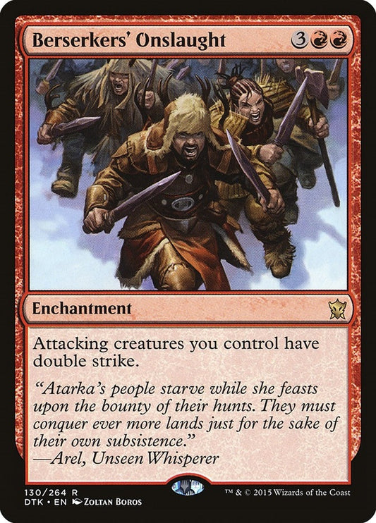 Berserkers' Onslaught (130) (Dragons of Tarkir)