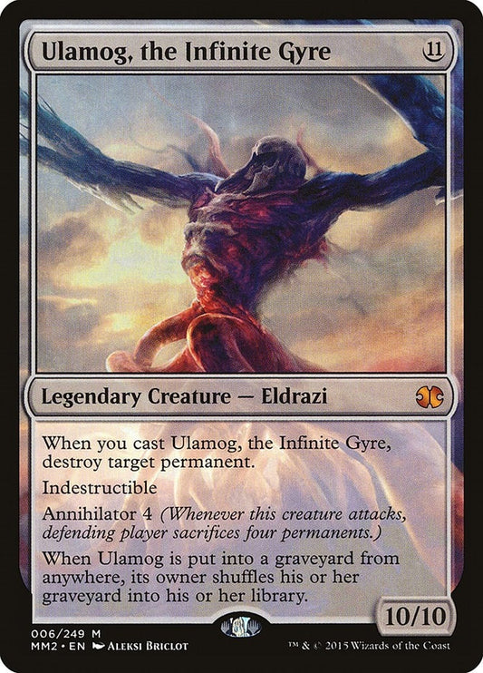 Ulamog, the Infinite Gyre (6) (Modern Masters 2015)