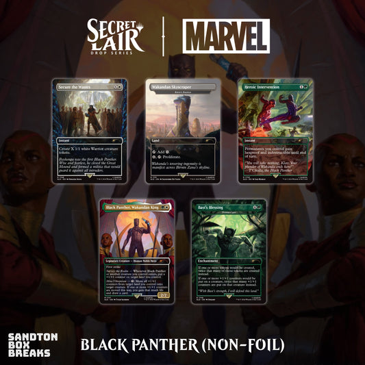 Black Panther non-foil Bundle (opened)