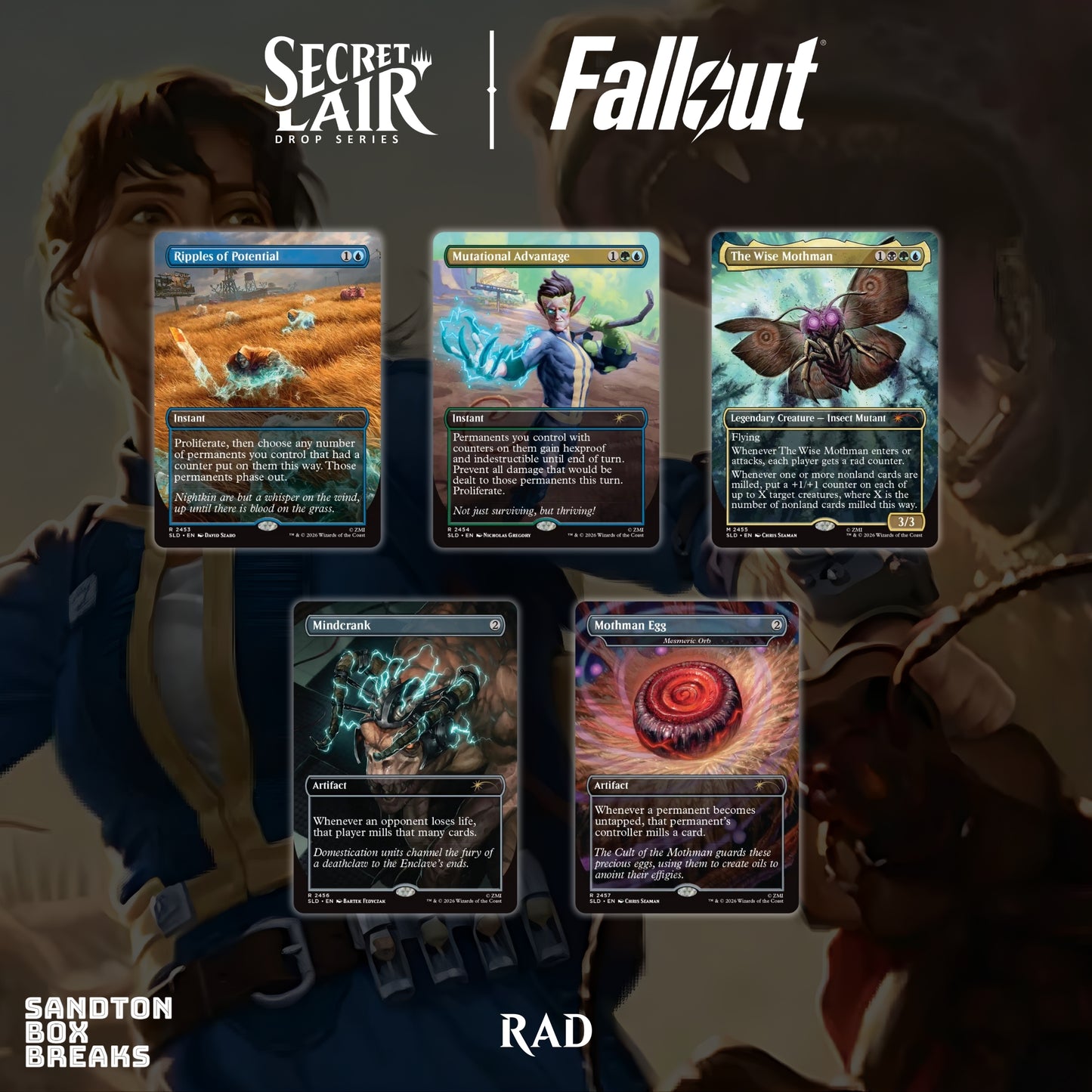 Pre-Order Secret Lair x Fallout®: Rad