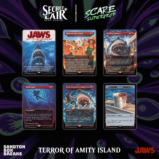 Pre-Order Secret Lair x Jaws: Terror of Amity Island