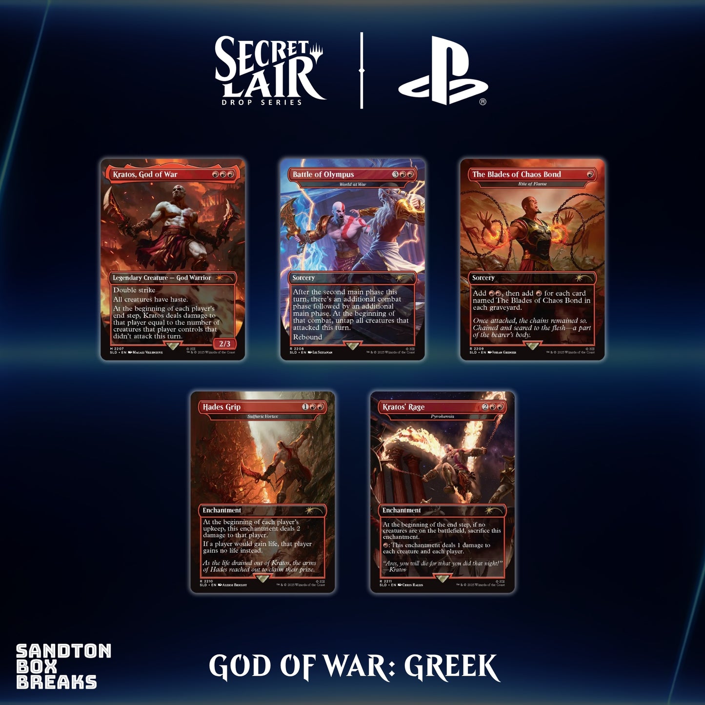 Pre-Order Secret Lair x God of War: Greek