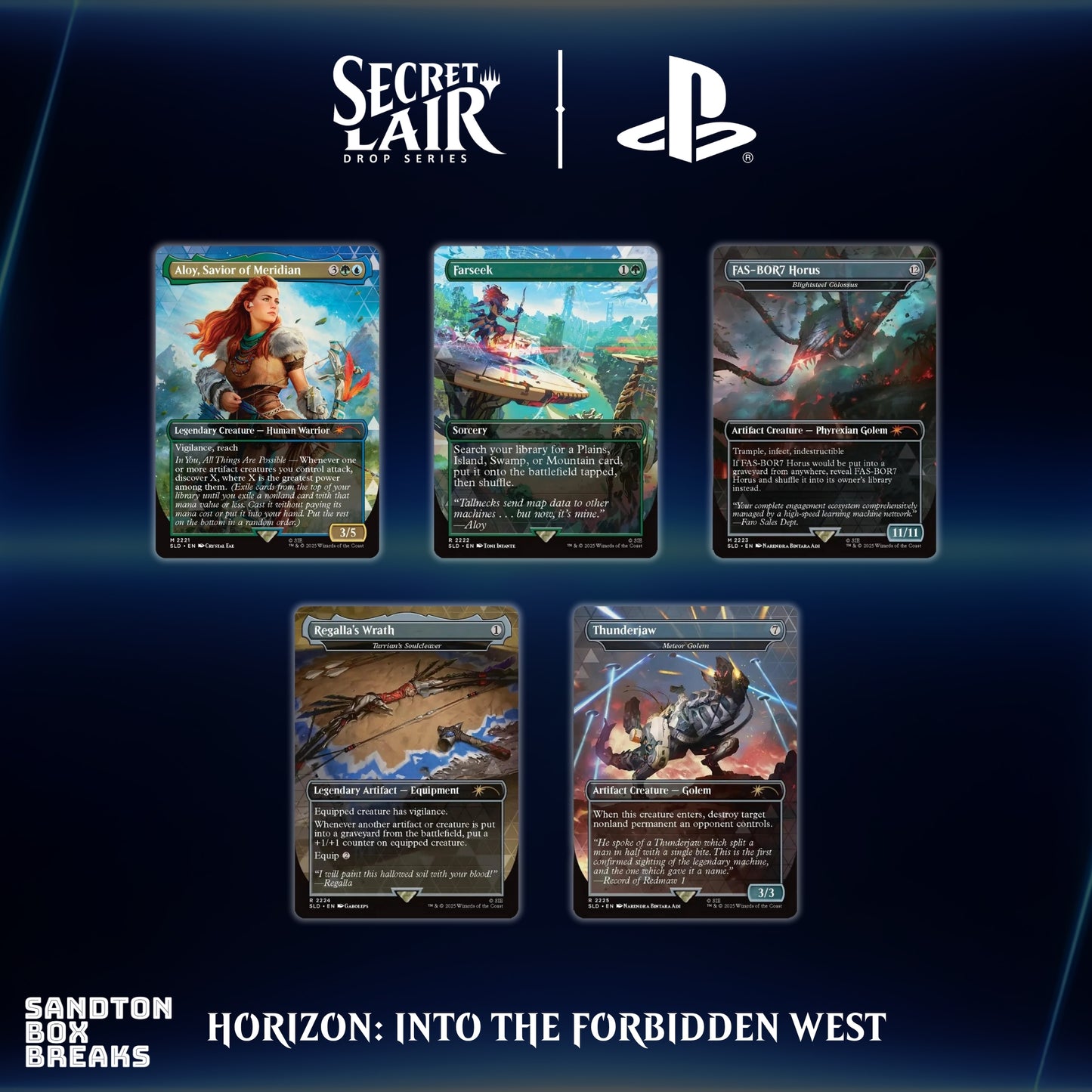 Pre-Order Secret Lair x Horizon: Into the Forbidden West